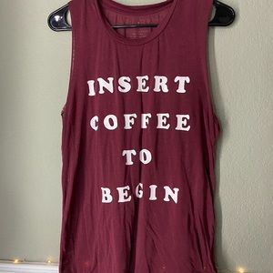 Insert coffee to begin